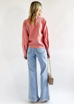 Women Gingham & Heels Blouses><noscript><img width=