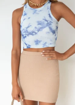 Women Gingham & Heels Crops>Ariya Crop