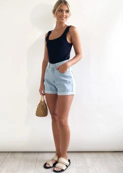 Women Gingham & Heels Shorts><noscript><img width=