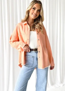 Women Gingham & Heels Shirts>Astrella Denim Shirt