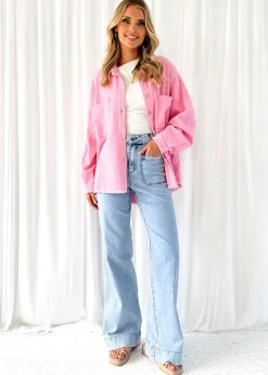Women Gingham & Heels Shirts>Astrella Denim Shirt