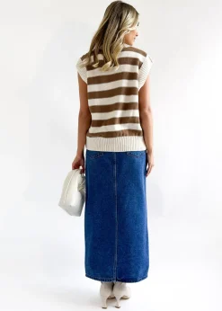 Women Gingham & Heels Basic Tops><noscript><img width=