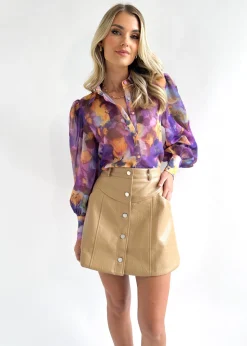 Women Gingham & Heels Blouses>Ayisha Blouse