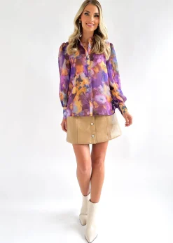 Women Gingham & Heels Blouses><noscript><img width=