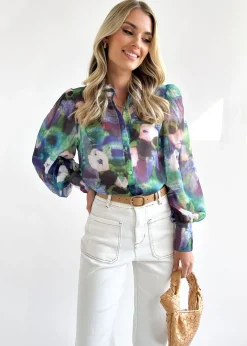Women Gingham & Heels Blouses>Ayisha Blouse