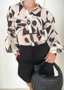 Women Gingham & Heels Blouses><noscript><img width=