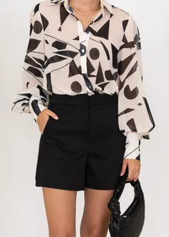 Women Gingham & Heels Blouses><noscript><img width=