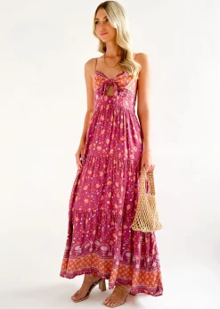 Women Gingham & Heels Maxi><noscript><img width=