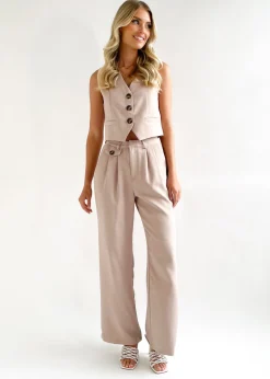 Women Gingham & Heels Sets>Bamby Pants