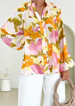 Women Gingham & Heels Blouses>Bella Blouse