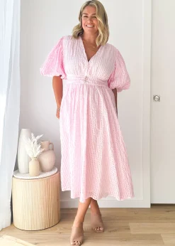 Women Gingham & Heels Midi><noscript><img width=