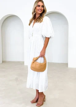 Women Gingham & Heels Midi><noscript><img width=