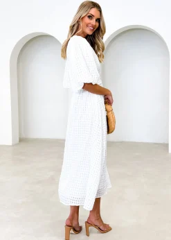Women Gingham & Heels Midi><noscript><img width=