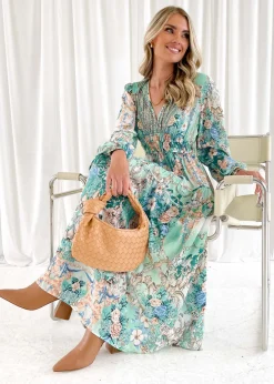 Women Gingham & Heels Maxi><noscript><img width=