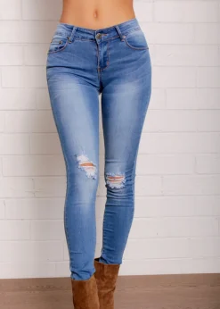 Women Gingham & Heels Jeans>Blue Ivy Jeans