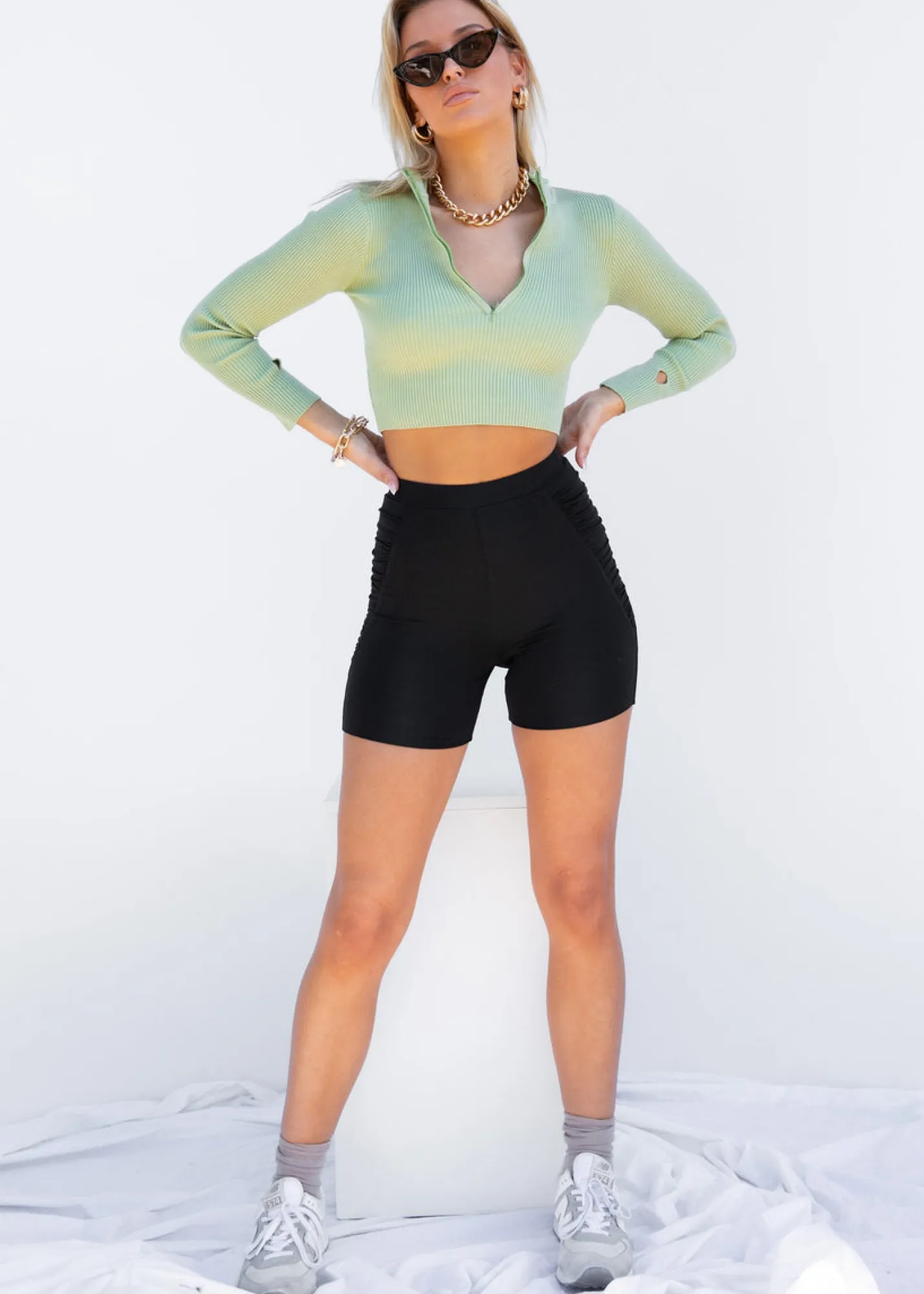 Women Gingham & Heels Knit Tops>Brax Knit Top