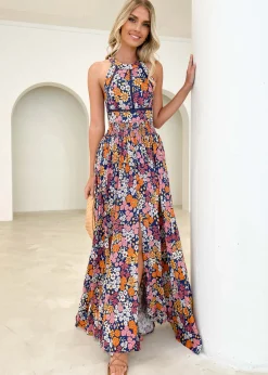 Women Gingham & Heels Maxi><noscript><img width=