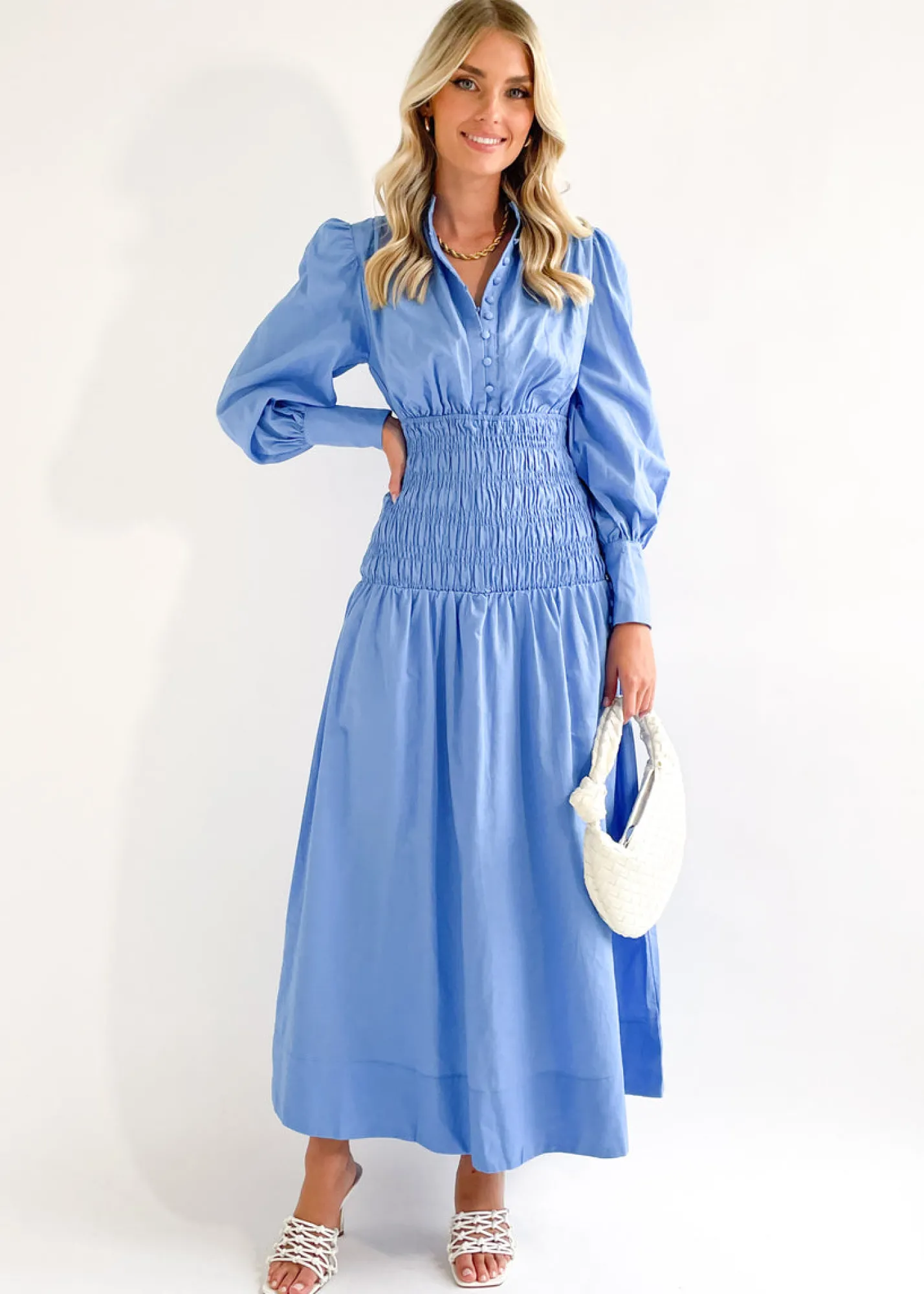 Women Gingham & Heels Maxi>Brookman Maxi Dress