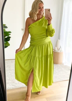 Women Gingham & Heels Maxi><noscript><img width=