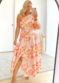 Women Gingham & Heels Maxi><noscript><img width=
