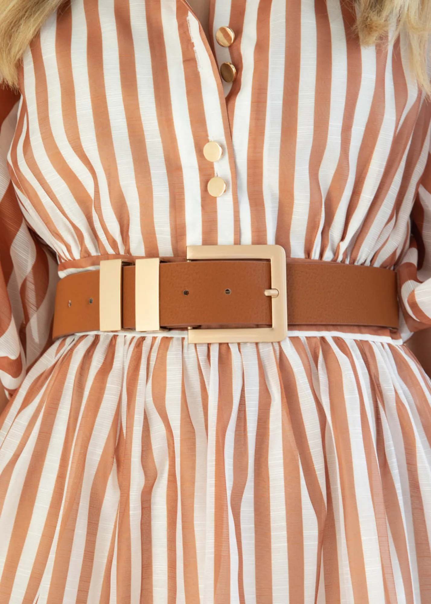 Women Gingham & Heels Belts>Buckle Up Belt