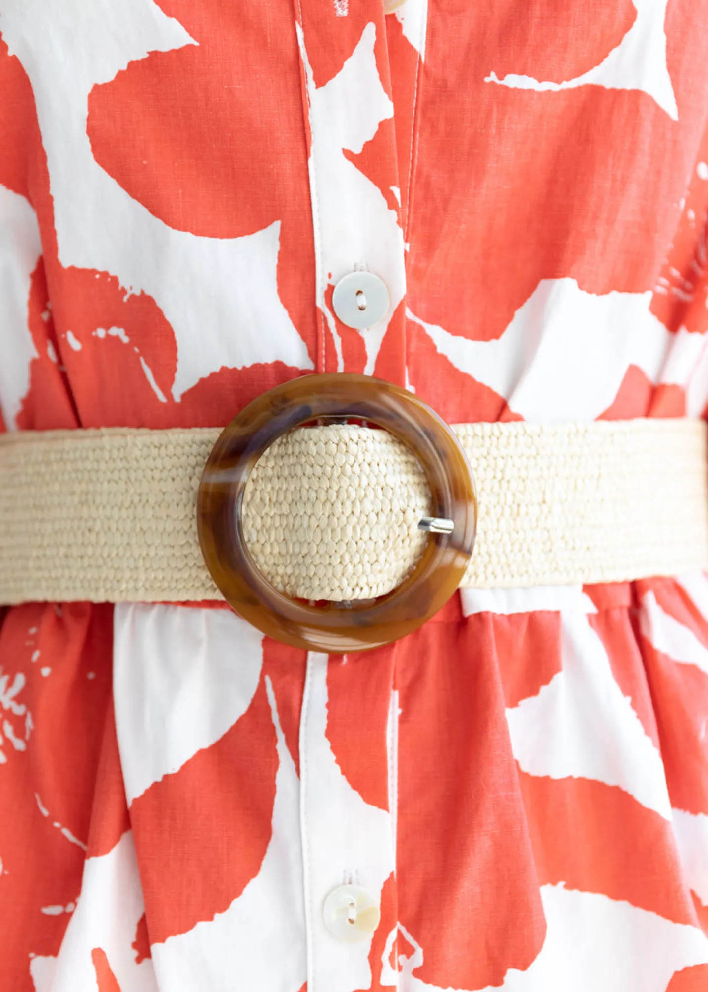 Women Gingham & Heels Belts>Byron Tort Belt