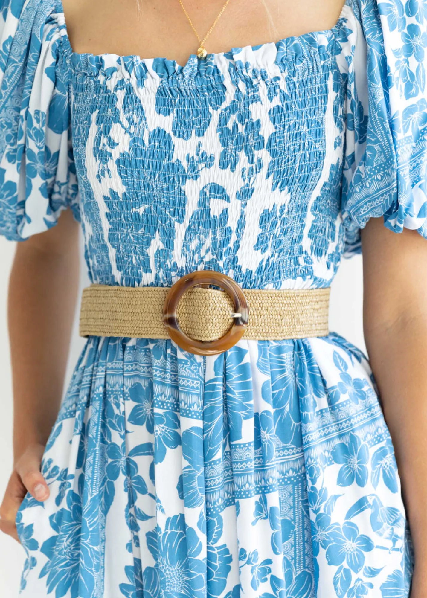 Women Gingham & Heels Belts>Byron Tort Belt