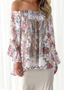 Women Gingham & Heels Off The Shoulder><noscript><img width=