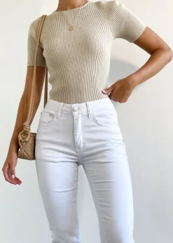 Women Gingham & Heels Jeans>Canada Stretch Jeans
