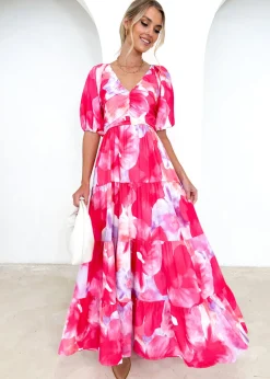 Women Gingham & Heels Maxi>Caprani Maxi Dress