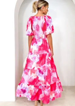 Women Gingham & Heels Maxi><noscript><img width=