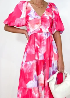 Women Gingham & Heels Maxi><noscript><img width=