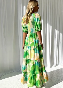 Women Gingham & Heels Maxi><noscript><img width=