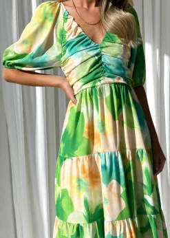 Women Gingham & Heels Maxi><noscript><img width=