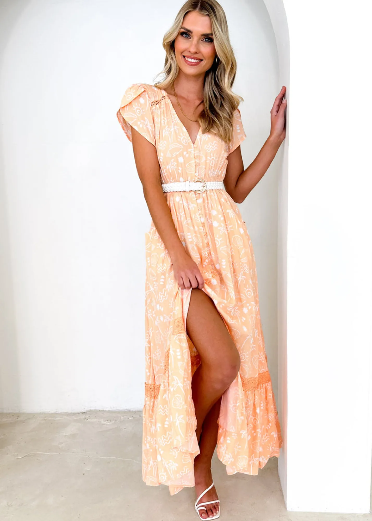 Women Gingham & Heels Maxi>Carmen Maxi Dress