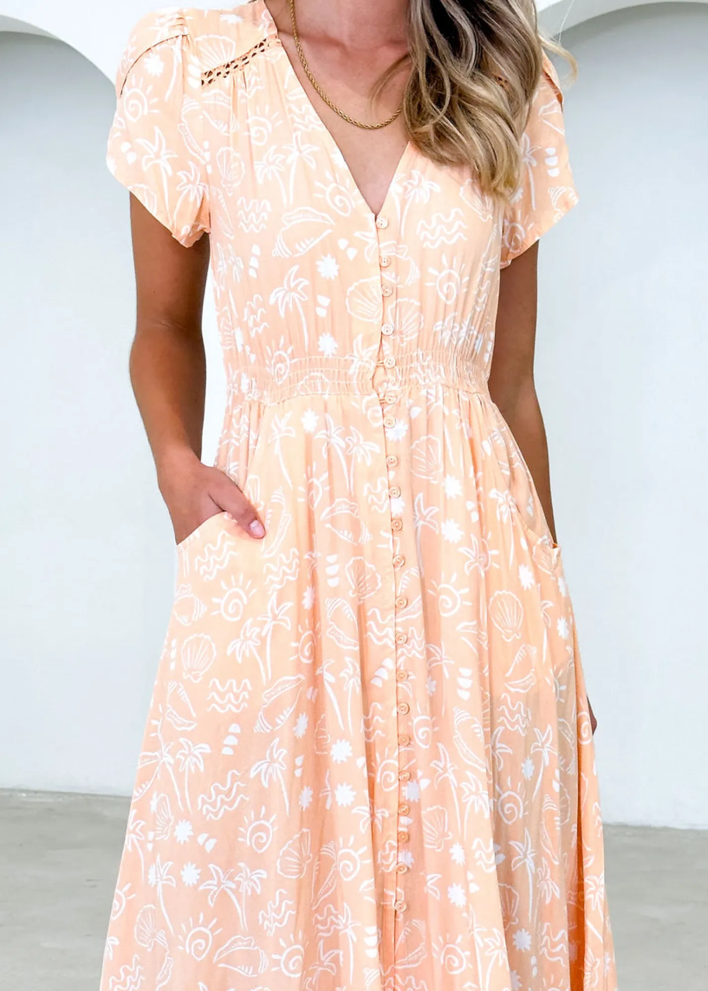 Women Gingham & Heels Maxi>Carmen Maxi Dress