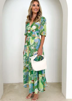 Women Gingham & Heels Maxi><noscript><img width=