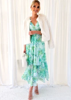 Women Gingham & Heels Maxi><noscript><img width=