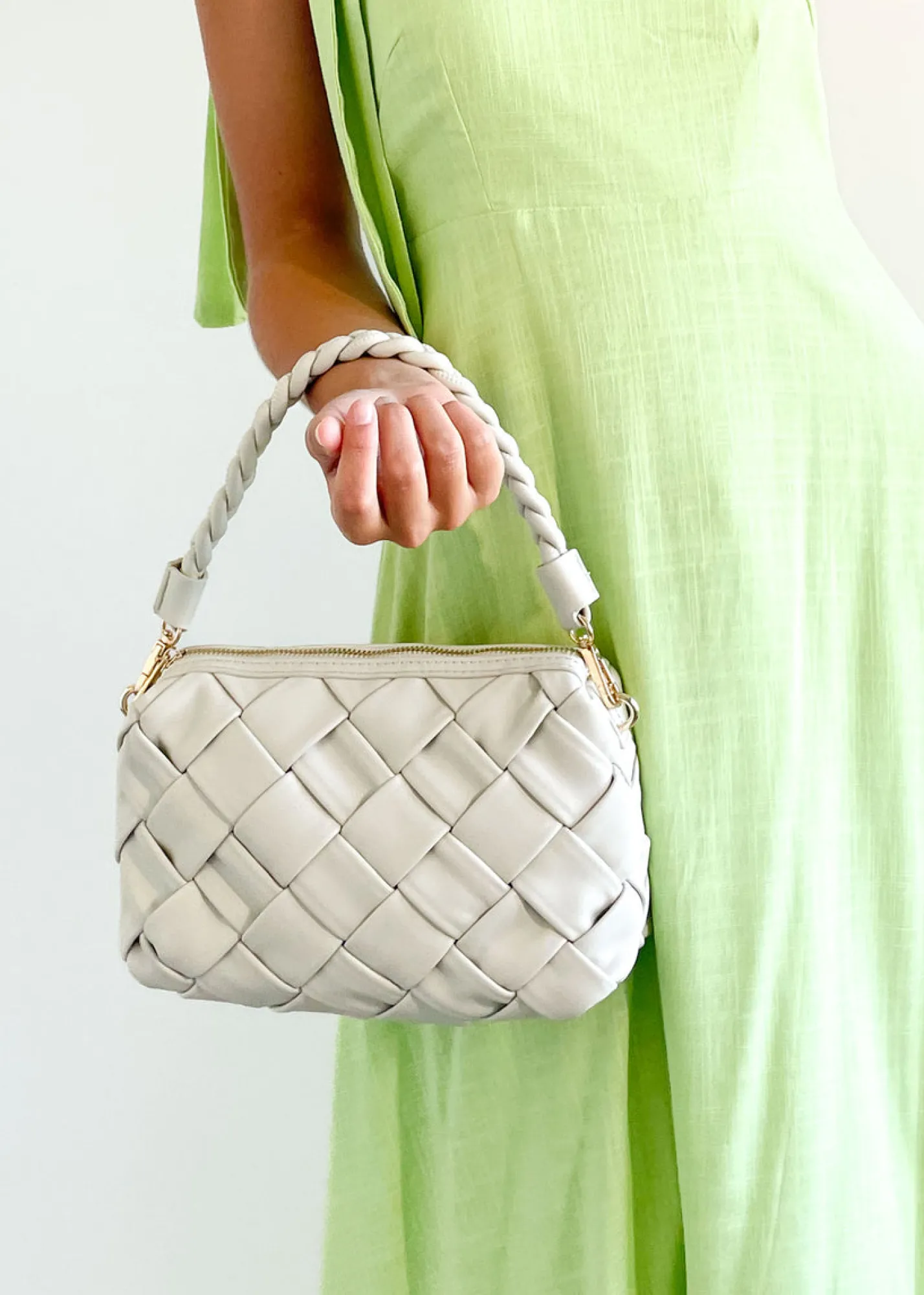 Women Gingham & Heels Bags>Cecelia Handle Bag