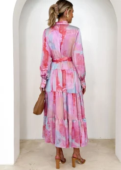 Women Gingham & Heels Maxi><noscript><img width=