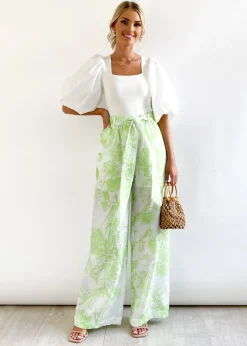 Women Gingham & Heels Pants><noscript><img width=