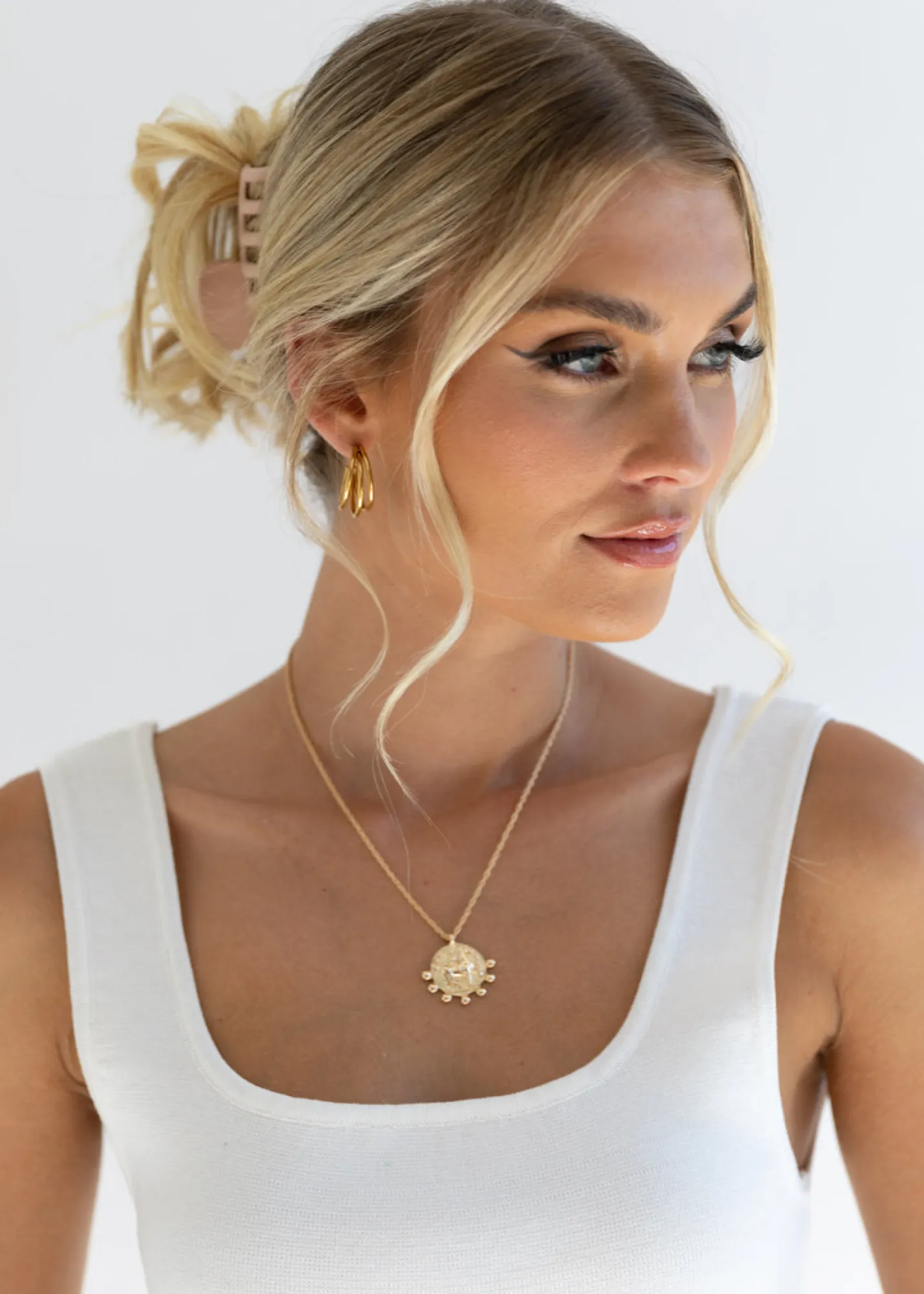Women Gingham & Heels Jewellery>Cherly Necklace