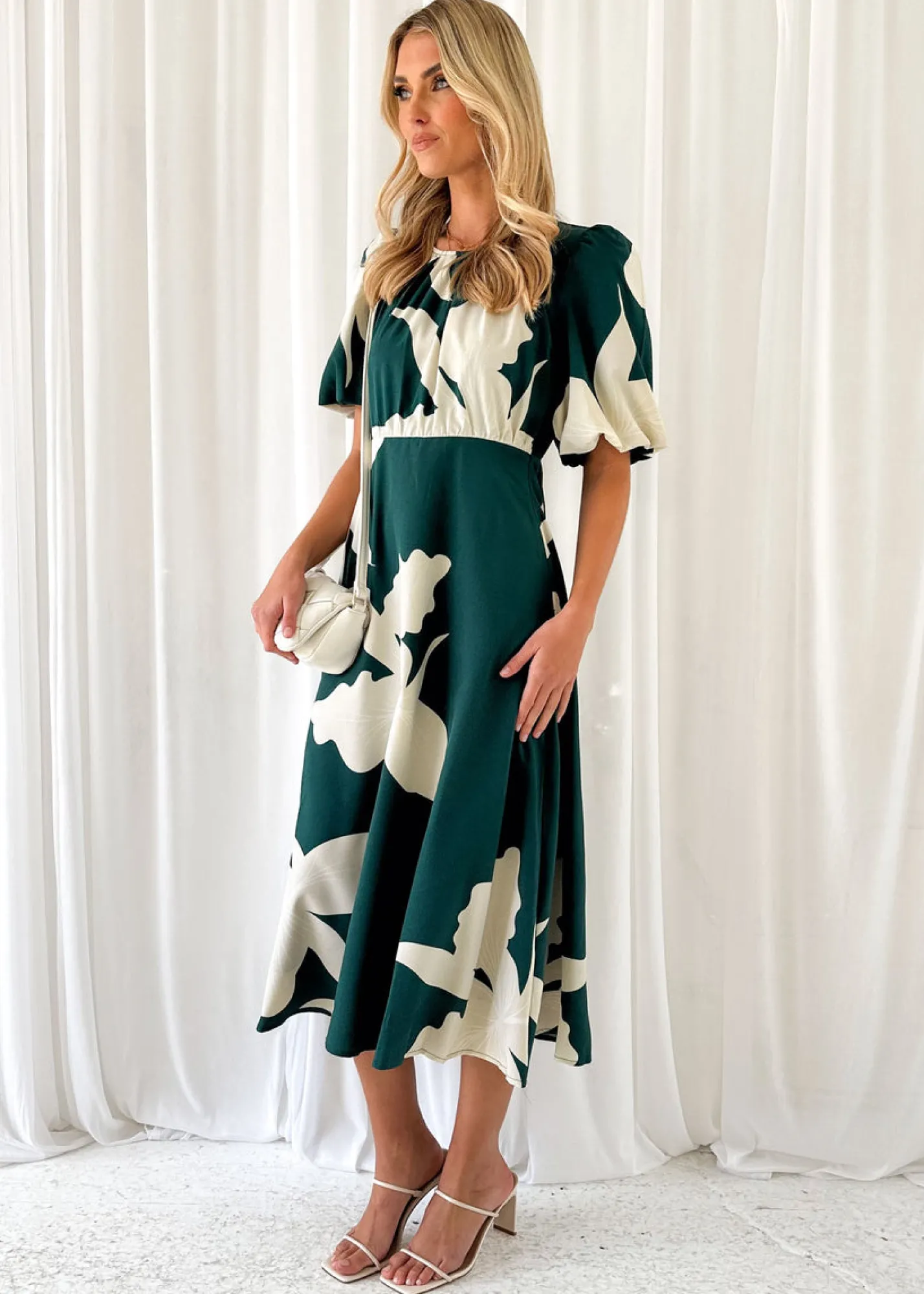 Women Gingham & Heels Midi>Chessia Midi Dress