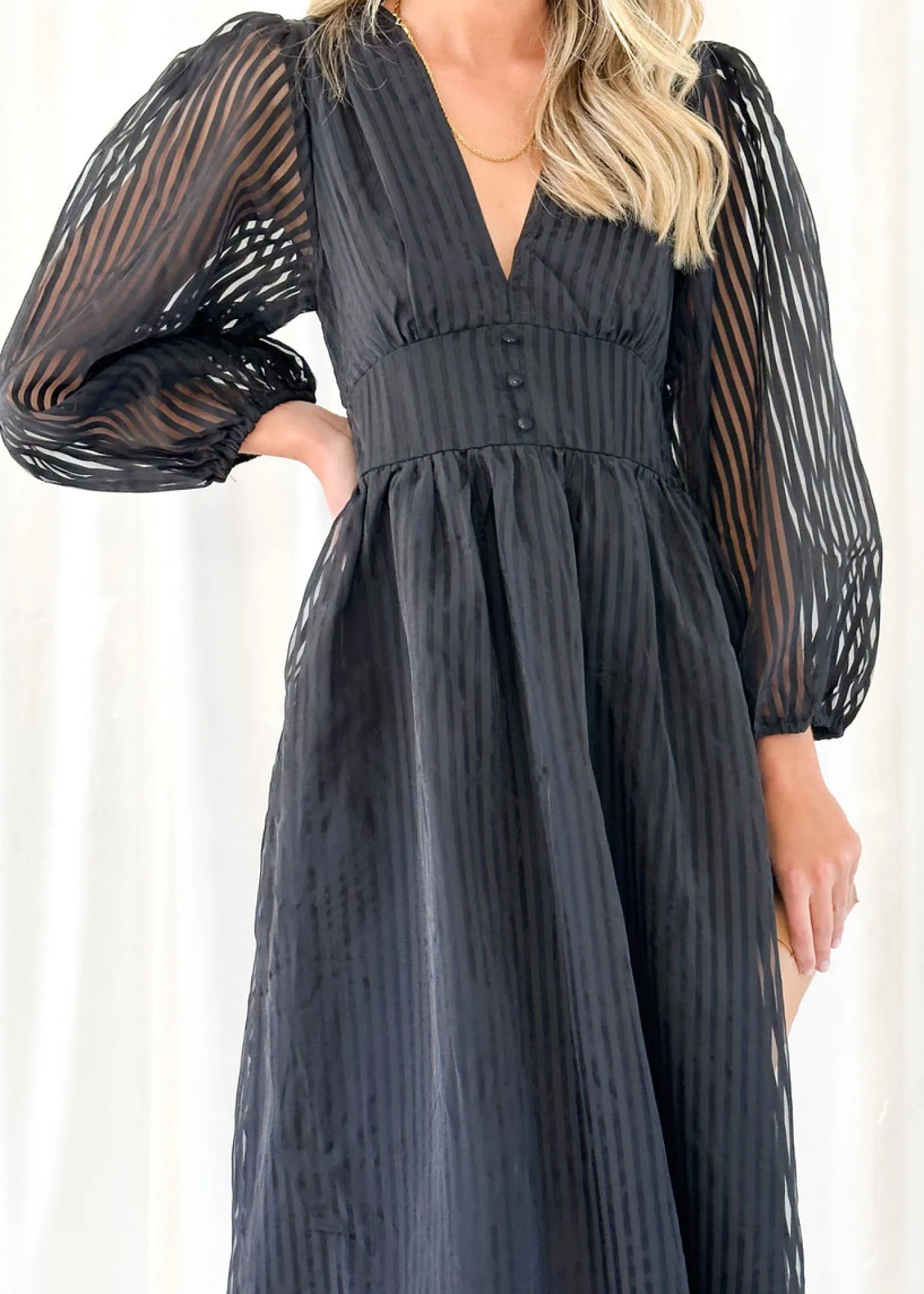 Women Gingham & Heels Midi>Chessie Midi Dress