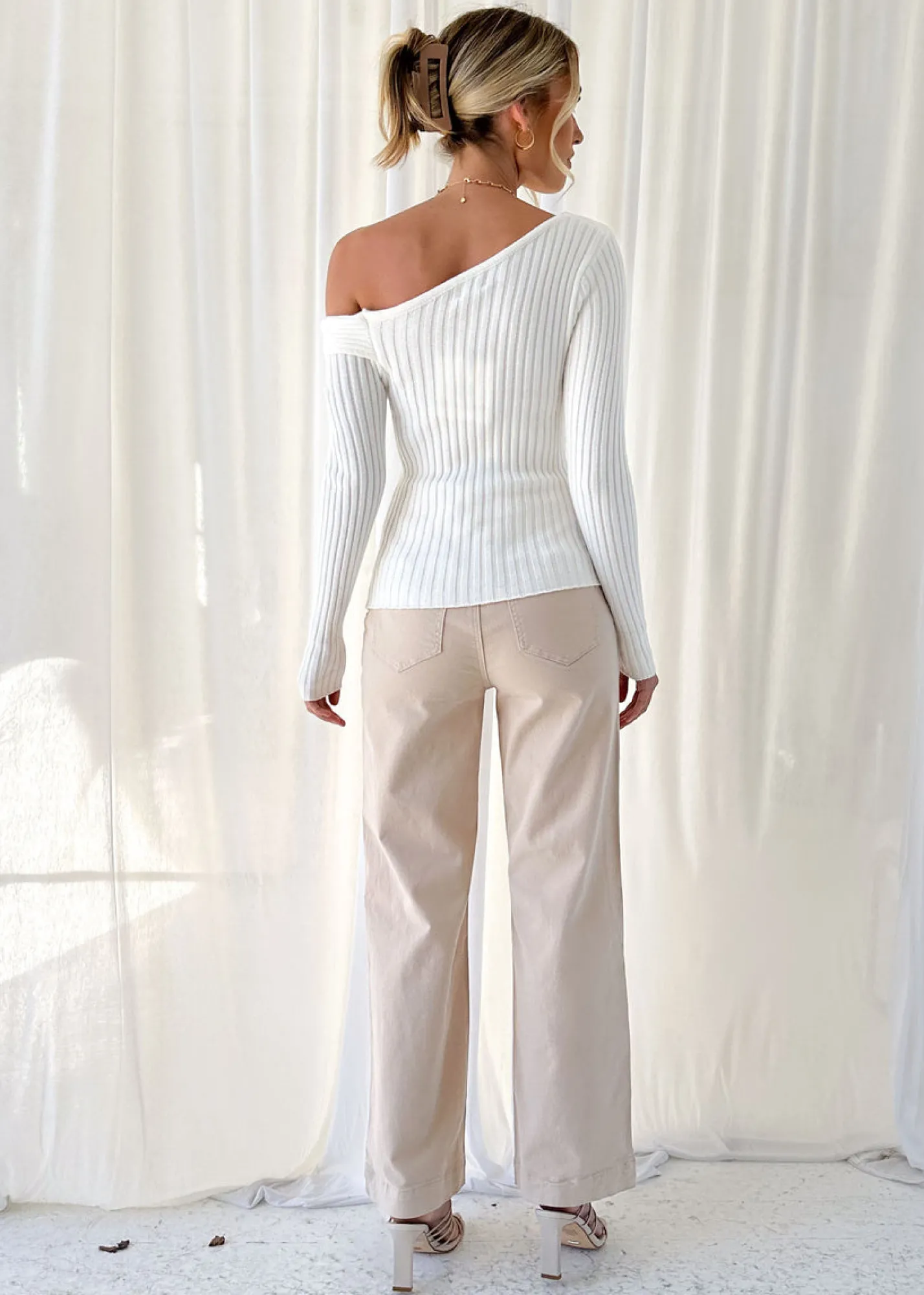 Women Gingham & Heels Knit Tops>Ciela Knit Top