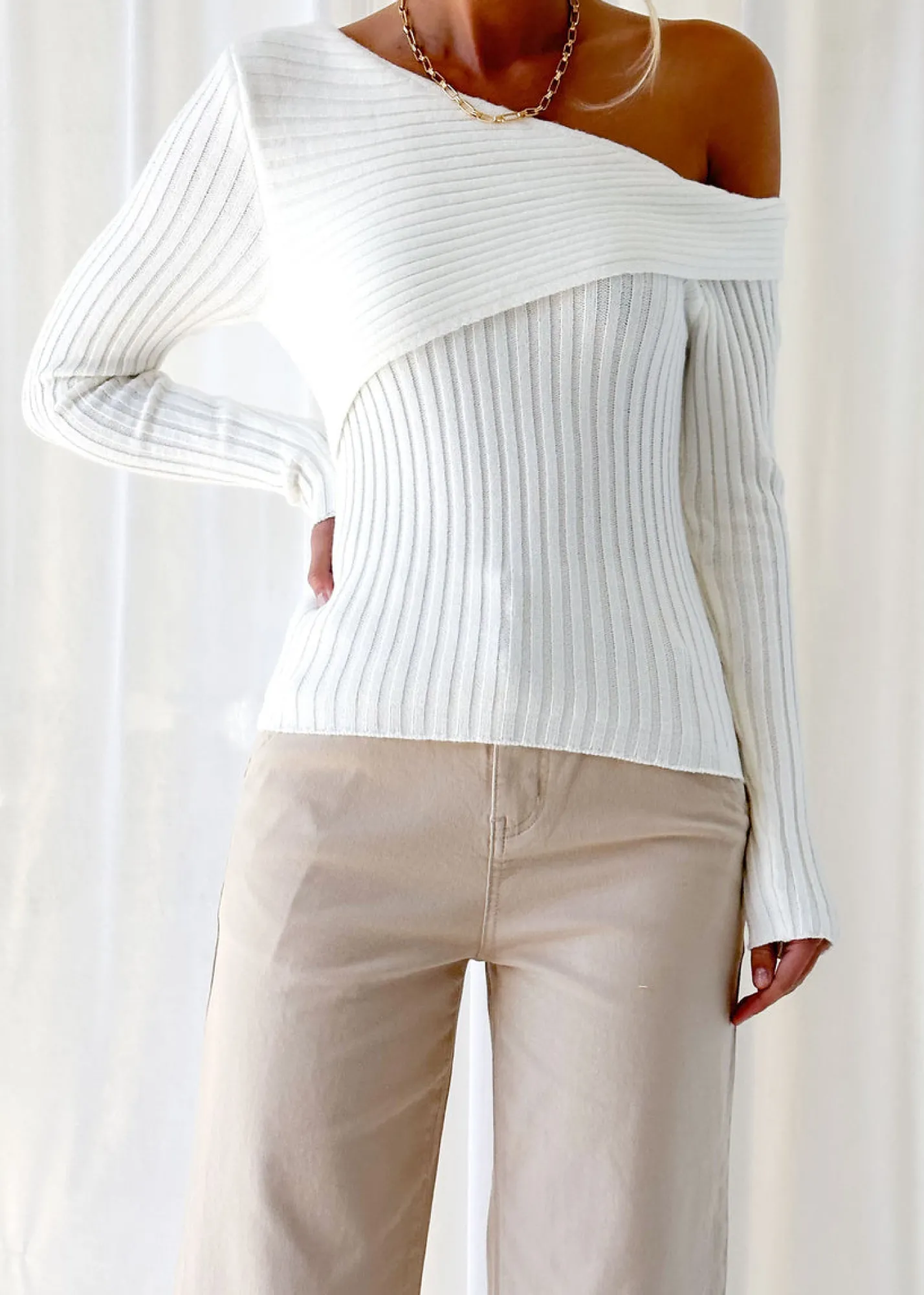 Women Gingham & Heels Knit Tops>Ciela Knit Top