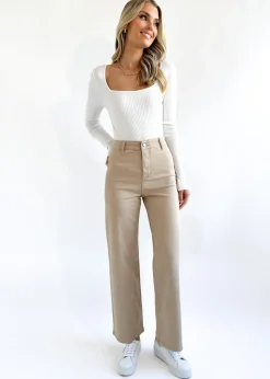 Women Gingham & Heels Jeans>Claria Stretch Denim Jeans
