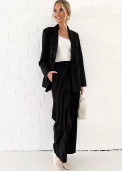 Women Gingham & Heels Pants>Corra Wide Leg Pants