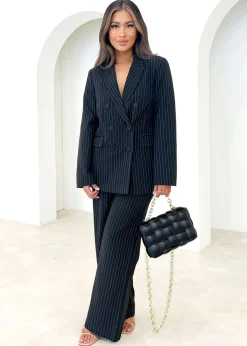 Women Gingham & Heels Pants>Corra Wide Leg Pants