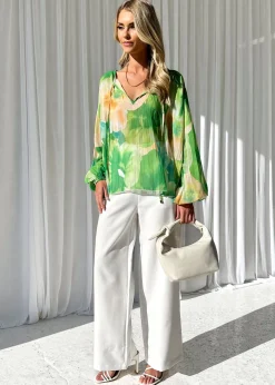 Women Gingham & Heels Blouses><noscript><img width=